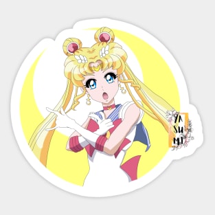 pose love and justice Sticker